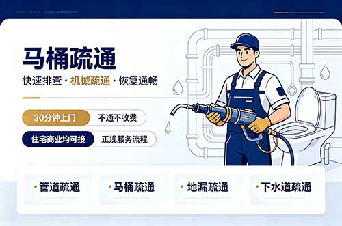 福鼎马桶疏通