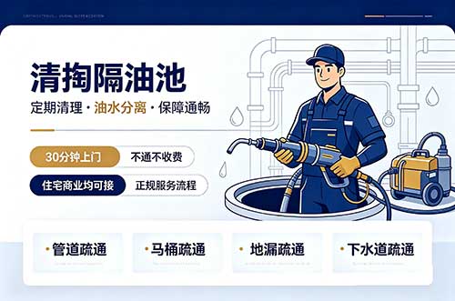 福鼎清掏隔油池